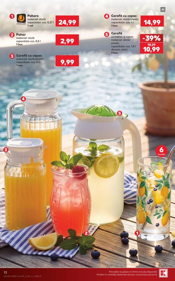 Catalog Kaufland - Catalogul cu reduceri NonFood, pagina 12: reduceri și oferte 29 iulie - 04 august 2026