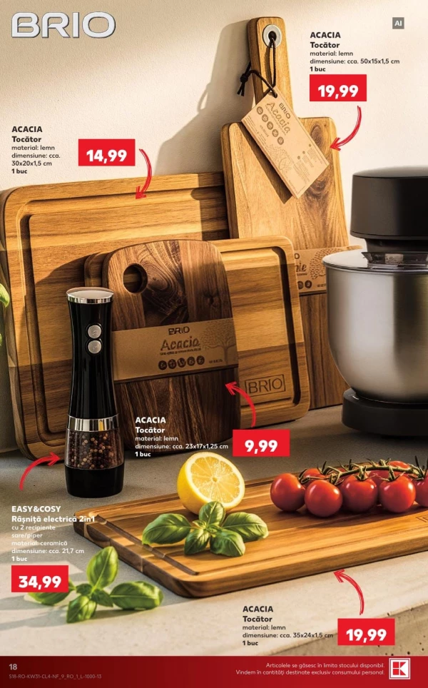 Catalog Kaufland - Catalogul cu reduceri NonFood, pagina 18: reduceri și oferte 29 iulie - 04 august 2026