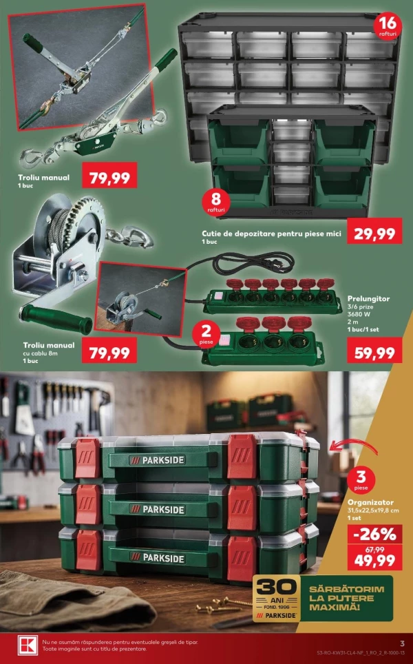 Catalog Kaufland - Catalogul cu reduceri NonFood, pagina 3: reduceri și oferte 29 iulie - 04 august 2026
