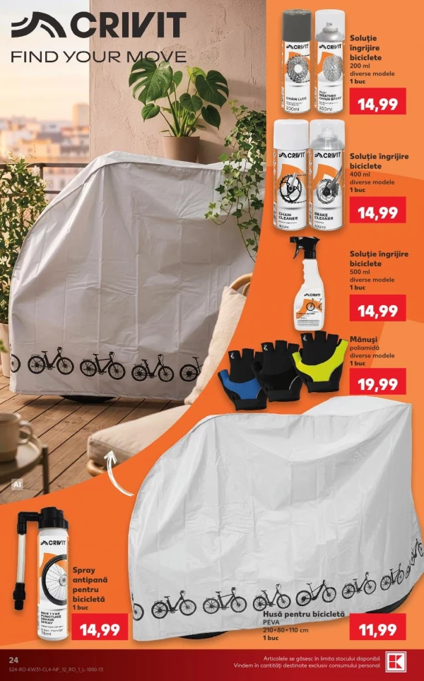 Catalog Kaufland - Catalogul cu reduceri NonFood, pagina 24: reduceri și oferte 29 iulie - 04 august 2026