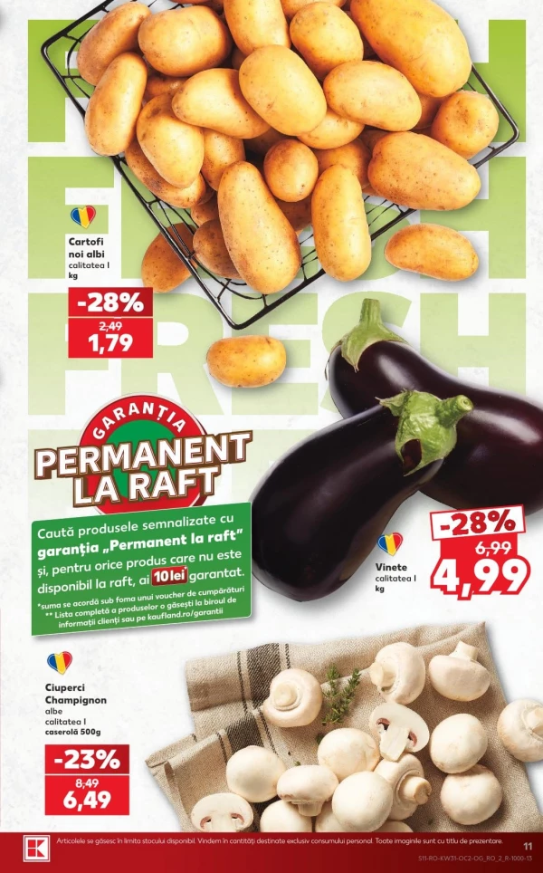 Catalog Kaufland - Catalogul cu reduceri, pagina 11: reduceri și oferte 29 iulie - 04 august 2026
