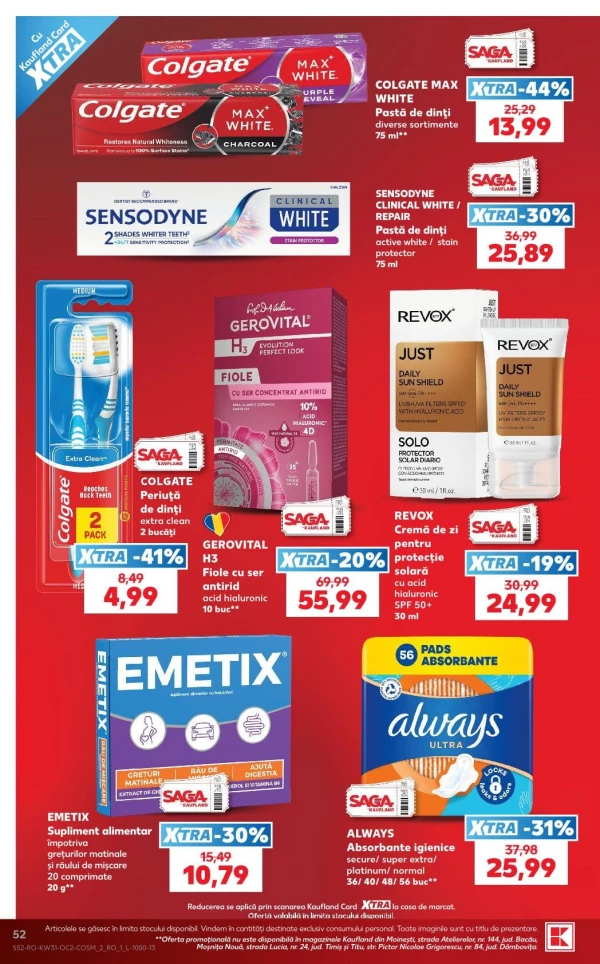 Catalog Kaufland - Catalogul cu reduceri, pagina 52: reduceri și oferte 29 iulie - 04 august 2026