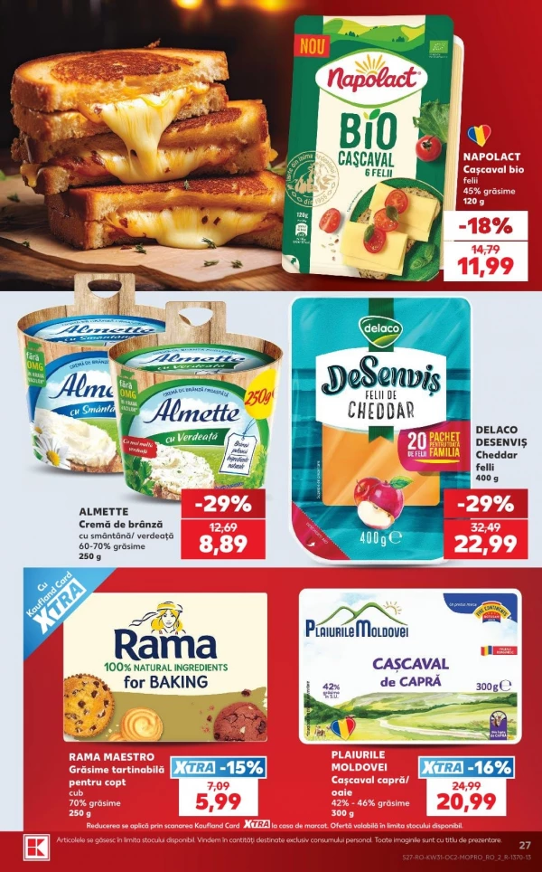 Catalog Kaufland - Catalogul cu reduceri, pagina 27: reduceri și oferte 29 iulie - 04 august 2026