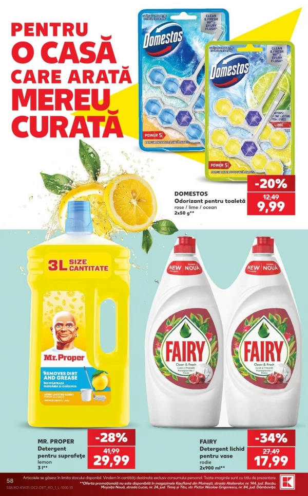 Catalog Kaufland - Catalogul cu reduceri, pagina 58: reduceri și oferte 29 iulie - 04 august 2026
