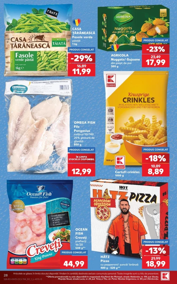 Catalog Kaufland - Catalogul cu reduceri, pagina 28: reduceri și oferte 29 iulie - 04 august 2026