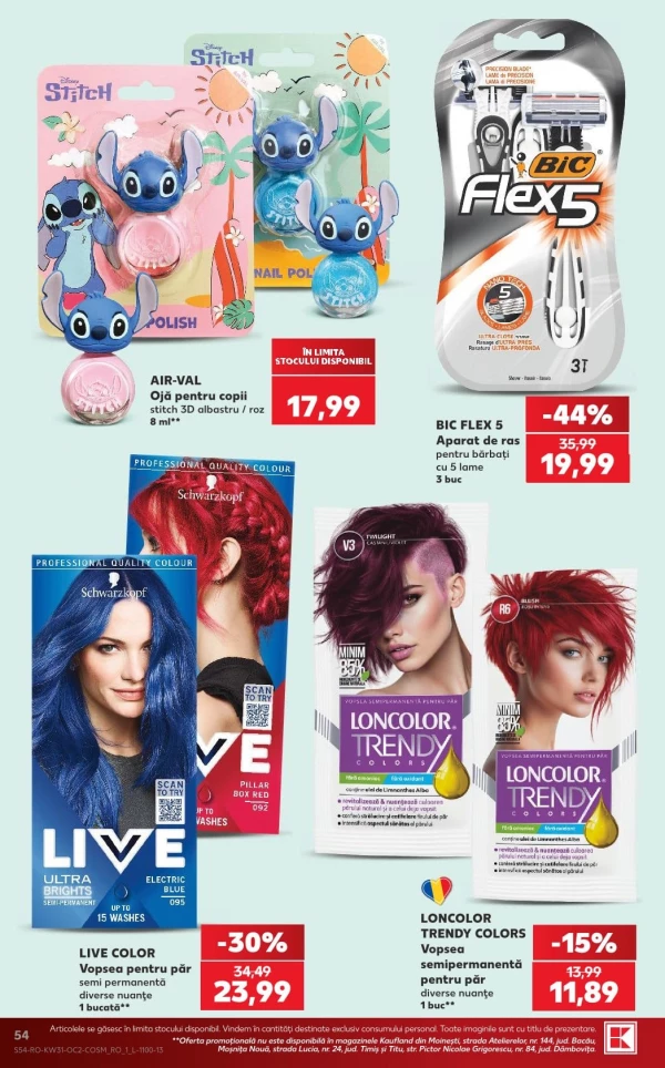 Catalog Kaufland - Catalogul cu reduceri, pagina 54: reduceri și oferte 29 iulie - 04 august 2026