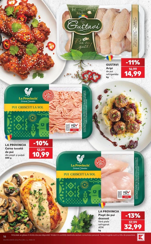 Catalog Kaufland - Catalogul cu reduceri, pagina 16: reduceri și oferte 29 iulie - 04 august 2026