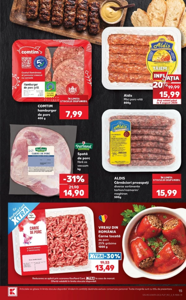 Catalog Kaufland - Catalogul cu reduceri, pagina 15: reduceri și oferte 29 iulie - 04 august 2026