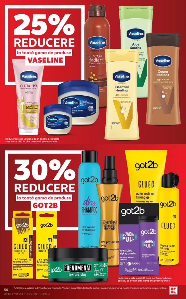 Catalog Kaufland - Catalogul cu reduceri, pagina 50: reduceri și oferte 29 iulie - 04 august 2026