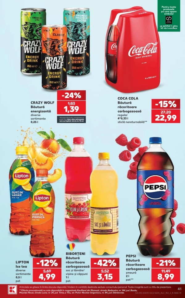 Catalog Kaufland - Catalogul cu reduceri, pagina 41: reduceri și oferte 29 iulie - 04 august 2026