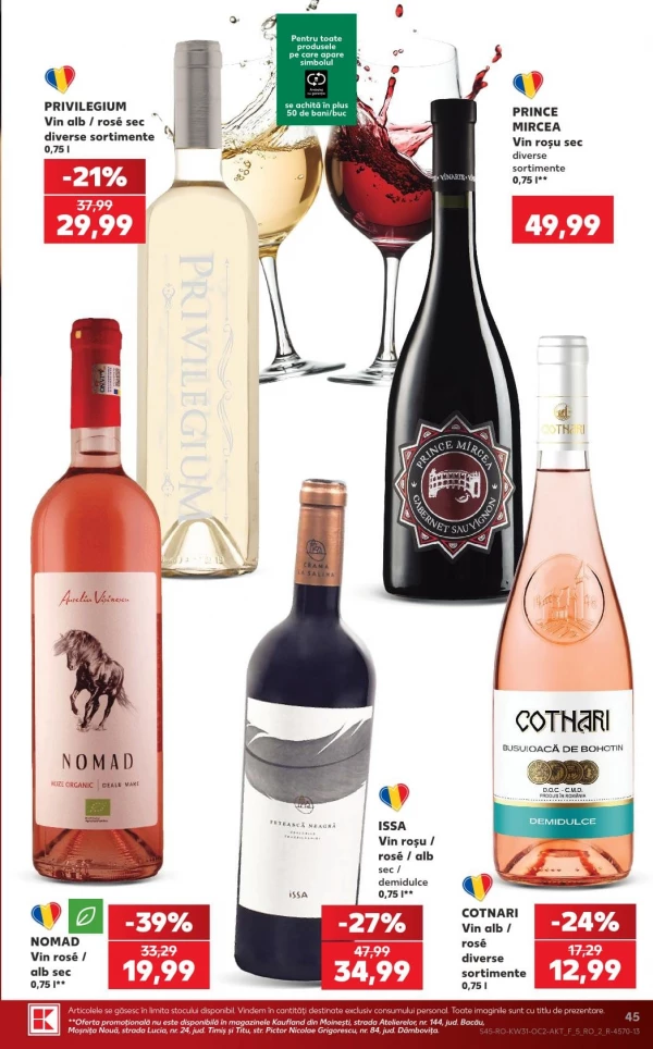 Catalog Kaufland - Catalogul cu reduceri, pagina 45: reduceri și oferte 29 iulie - 04 august 2026
