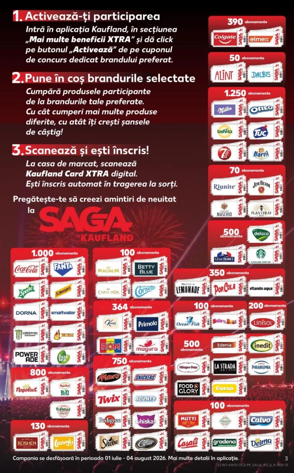 Catalog Kaufland - Catalogul cu reduceri, pagina 3: reduceri și oferte 29 iulie - 04 august 2026