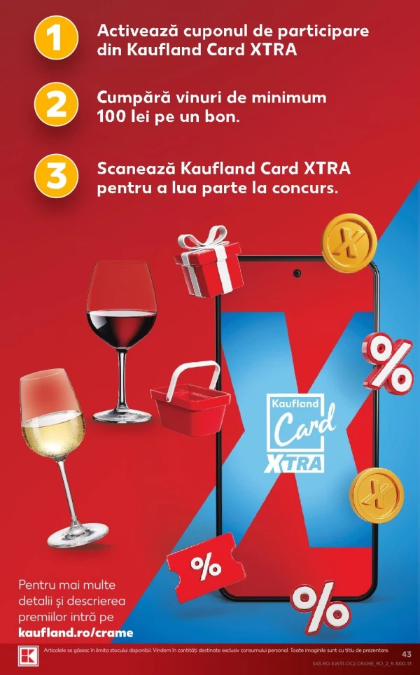 Catalog Kaufland - Catalogul cu reduceri, pagina 43: reduceri și oferte 29 iulie - 04 august 2026
