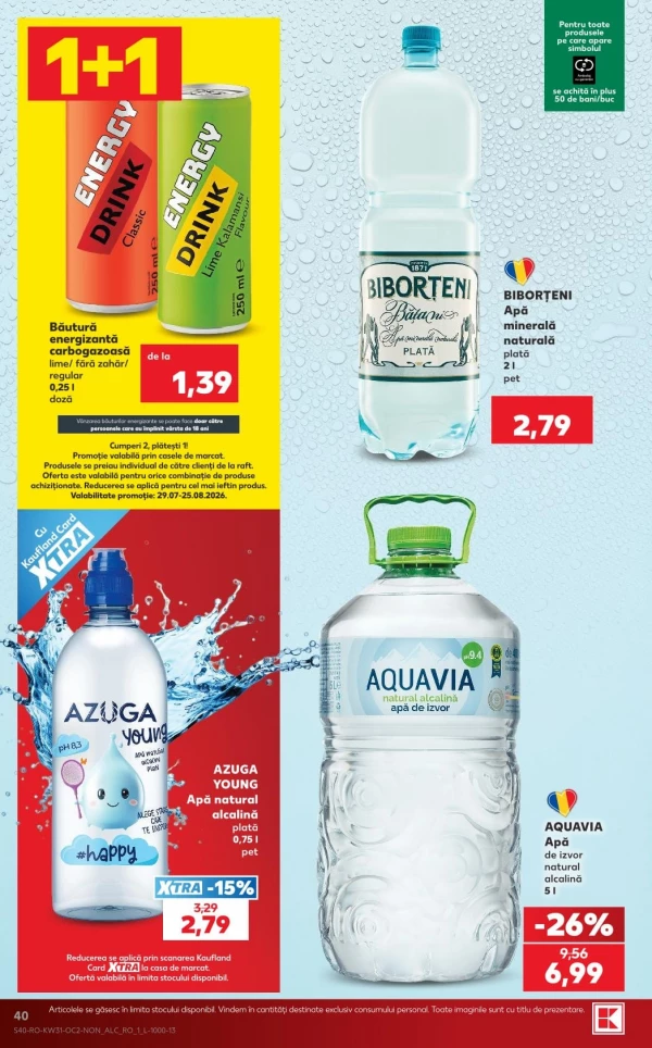 Catalog Kaufland - Catalogul cu reduceri, pagina 40: reduceri și oferte 29 iulie - 04 august 2026
