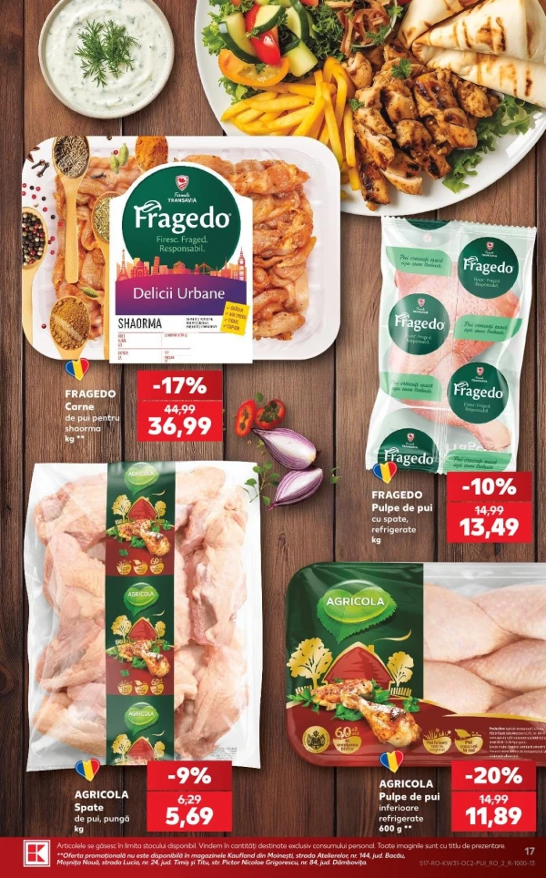 Catalog Kaufland - Catalogul cu reduceri, pagina 17: reduceri și oferte 29 iulie - 04 august 2026
