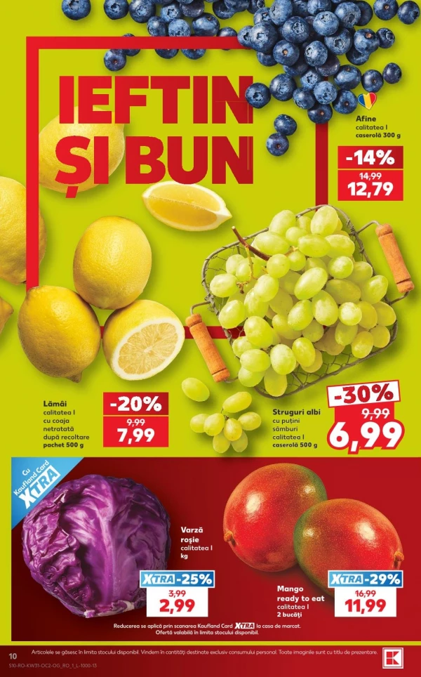 Catalog Kaufland - Catalogul cu reduceri, pagina 10: reduceri și oferte 29 iulie - 04 august 2026