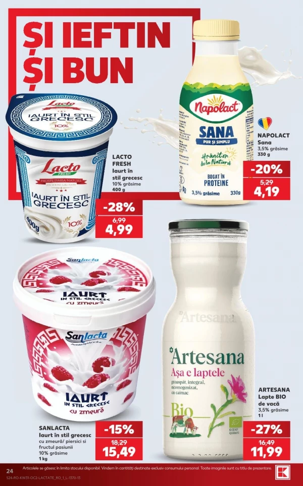 Catalog Kaufland - Catalogul cu reduceri, pagina 24: reduceri și oferte 29 iulie - 04 august 2026