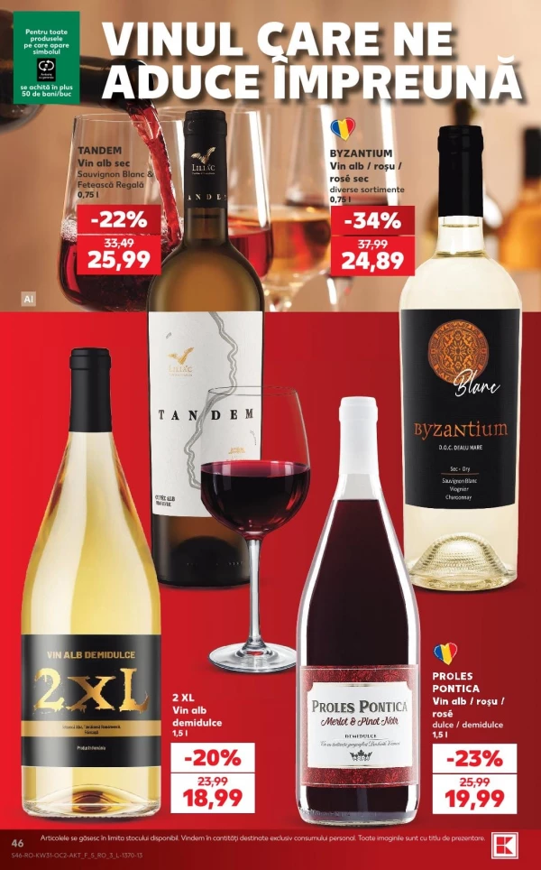 Catalog Kaufland - Catalogul cu reduceri, pagina 46: reduceri și oferte 29 iulie - 04 august 2026