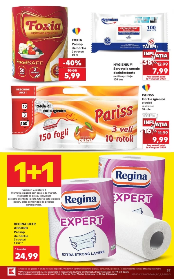 Catalog Kaufland - Catalogul cu reduceri, pagina 57: reduceri și oferte 29 iulie - 04 august 2026