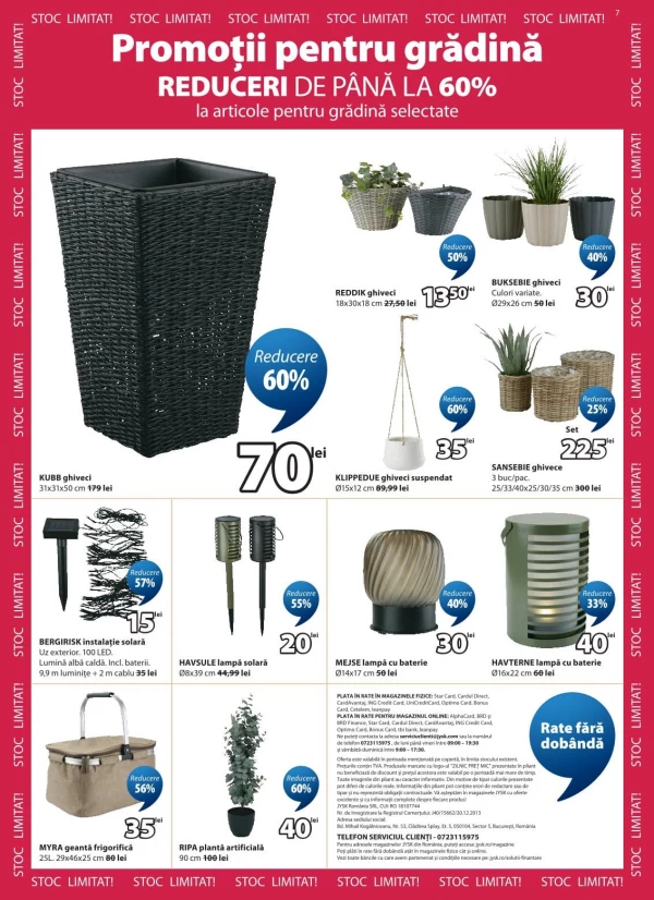 Catalog JYSK - Catalogul cu reduceri, pagina 7: reduceri și oferte 23 iulie - 24 august 2026
