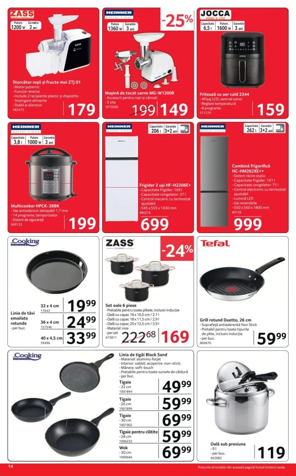 Catalog Selgros - Catalogul cu reduceri Magazine mici, pagina 14: reduceri și oferte 24 iulie - 06 august 2026