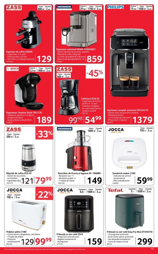 Catalog Selgros - Catalogul cu reduceri NonFood, pagina 17: reduceri și oferte 24 iulie - 06 august 2026