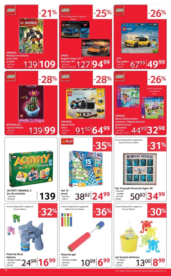 Catalog Selgros - Catalogul cu reduceri NonFood, pagina 8: reduceri și oferte 24 iulie - 06 august 2026