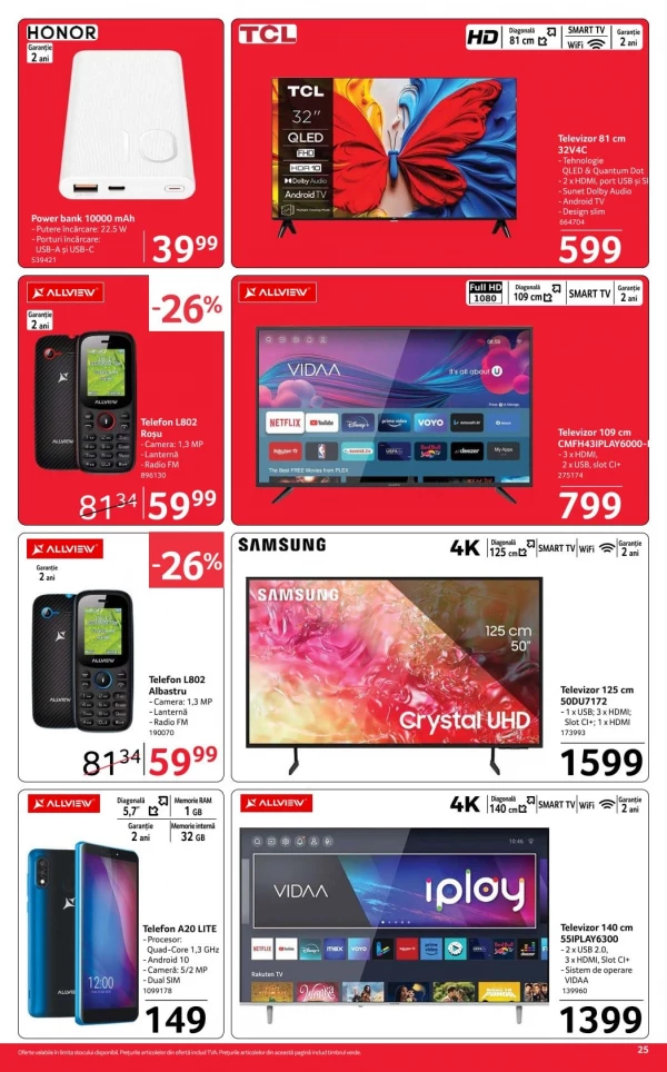 Catalog Selgros - Catalogul cu reduceri NonFood, pagina 25: reduceri și oferte 24 iulie - 06 august 2026