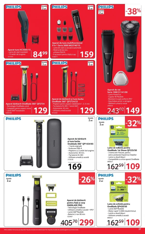 Catalog Selgros - Catalogul cu reduceri NonFood, pagina 27: reduceri și oferte 24 iulie - 06 august 2026