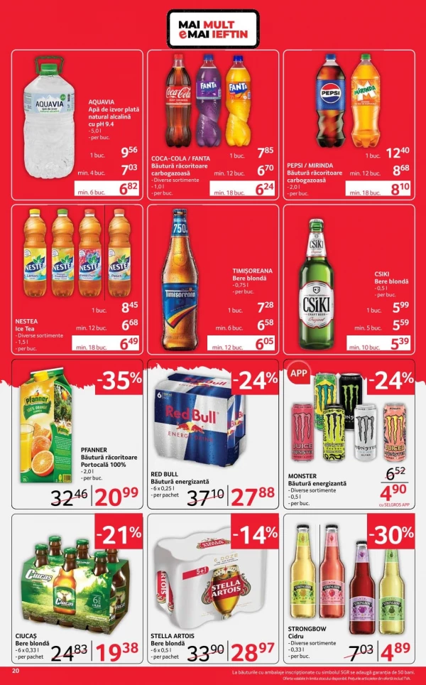 Catalog Selgros - Catalogul cu reduceri, pagina 20: reduceri și oferte 24 iulie - 06 august 2026