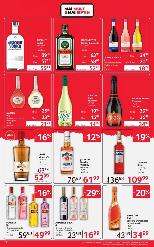 Catalog Selgros - Catalogul cu reduceri, pagina 18: reduceri și oferte 24 iulie - 06 august 2026