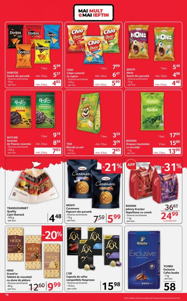 Catalog Selgros - Catalogul cu reduceri, pagina 16: reduceri și oferte 24 iulie - 06 august 2026