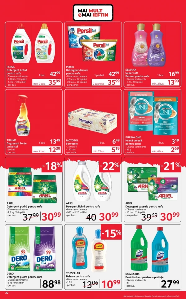 Catalog Selgros - Catalogul cu reduceri, pagina 22: reduceri și oferte 24 iulie - 06 august 2026