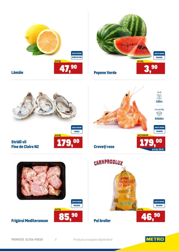 Каталог Metro - Еженедельные предложения свежих продуктов, страница 3: скидки и акции 30 июля - 05 августа 2026