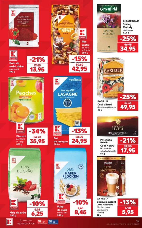 Каталог Kaufland - Каталог знижок, сторінка 15: знижки та акції 30 липня - 05 серпня 2026