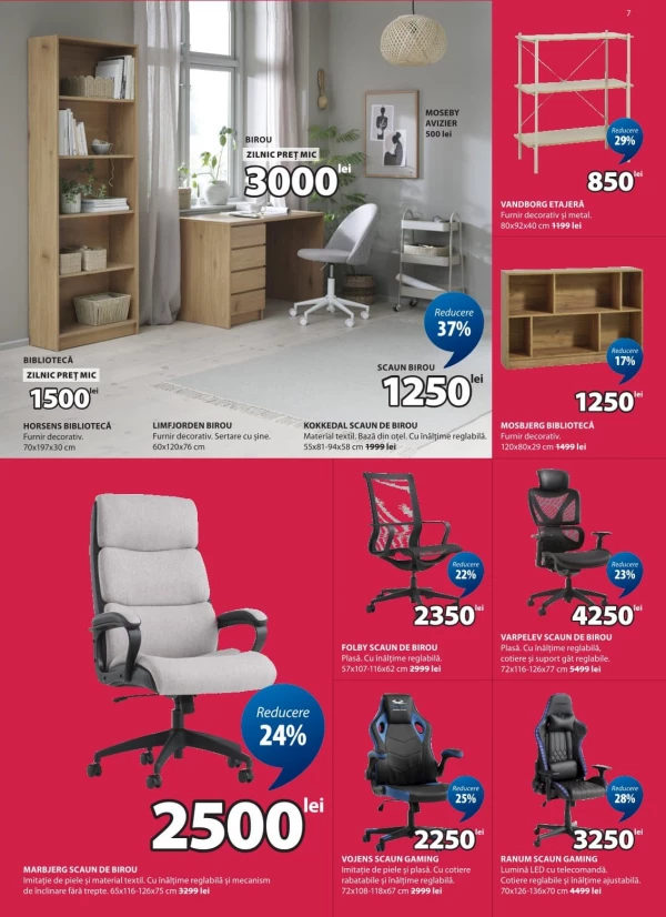 Catalog Jysk - Catalogul cu reduceri, pagina 7: reduceri și oferte 30 iulie - 26 august 2026