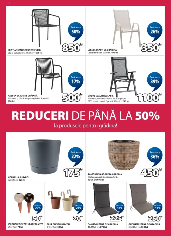 Catalog Jysk - Catalogul cu reduceri, pagina 2: reduceri și oferte 30 iulie - 26 august 2026