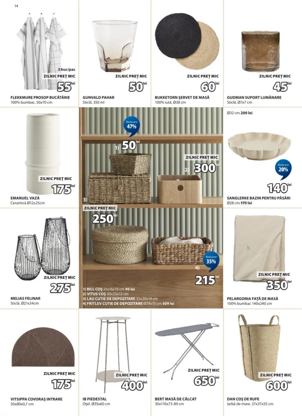 Catalog Jysk - Catalogul cu reduceri, pagina 14: reduceri și oferte 30 iulie - 26 august 2026