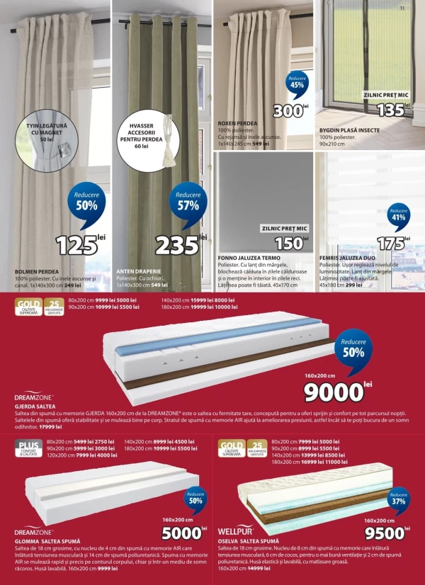 Catalog Jysk - Catalogul cu reduceri, pagina 11: reduceri și oferte 30 iulie - 26 august 2026