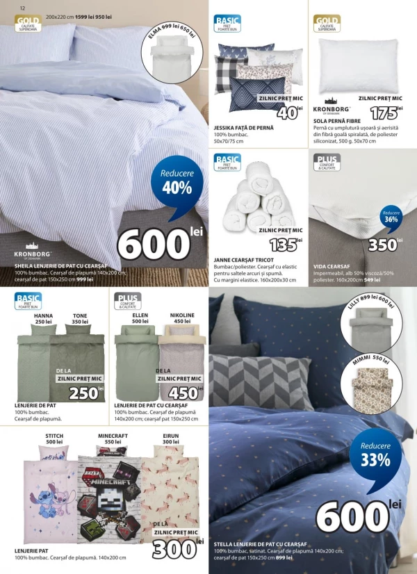 Catalog Jysk - Catalogul cu reduceri, pagina 12: reduceri și oferte 30 iulie - 26 august 2026