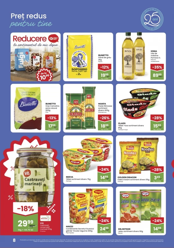 Catalog Linella - Catalogul cu reduceri, pagina 8: reduceri și oferte 30 iulie - 12 august 2026