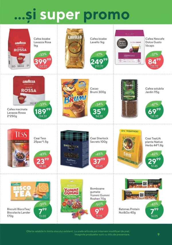 Catalog Bonus - Catalogul cu reduceri, pagina 9: reduceri și oferte 30 iulie - 12 august 2026