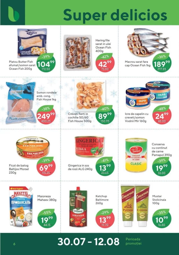 Catalog Bonus - Catalogul cu reduceri, pagina 6: reduceri și oferte 30 iulie - 12 august 2026