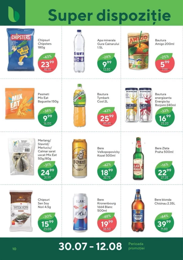 Catalog Bonus - Catalogul cu reduceri, pagina 10: reduceri și oferte 30 iulie - 12 august 2026