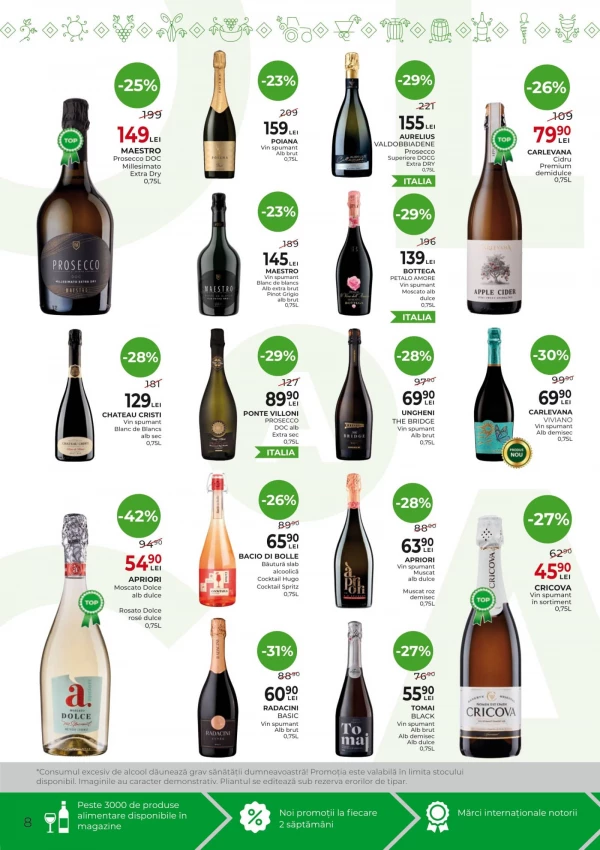 Catalog AlcoMarket - Catalogul cu reduceri, pagina 8: reduceri și oferte 30 iulie - 12 august 2026