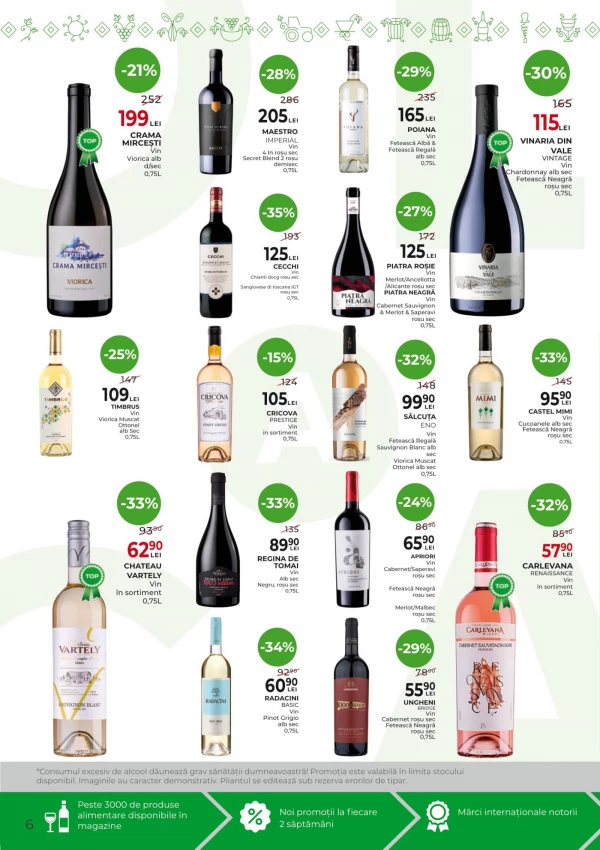 Catalog AlcoMarket - Catalogul cu reduceri, pagina 6: reduceri și oferte 30 iulie - 12 august 2026