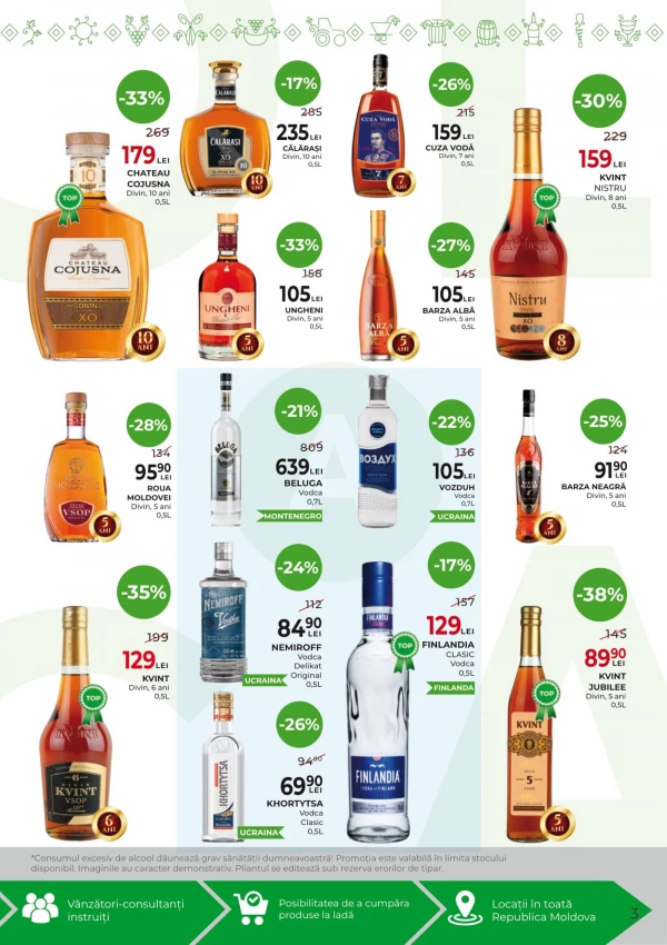 Catalog AlcoMarket - Catalogul cu reduceri, pagina 3: reduceri și oferte 30 iulie - 12 august 2026