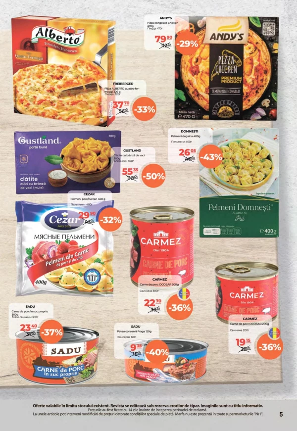 Catalog NR1 - Catalogul cu reduceri, pagina 5: reduceri și oferte 01 - 15 august 2026