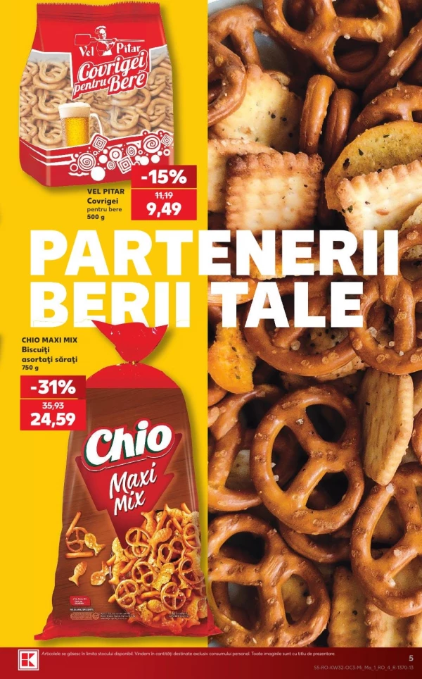Catalog Kaufland - Catalogul tematic, pagina 5: reduceri și oferte 05 - 11 august 2026