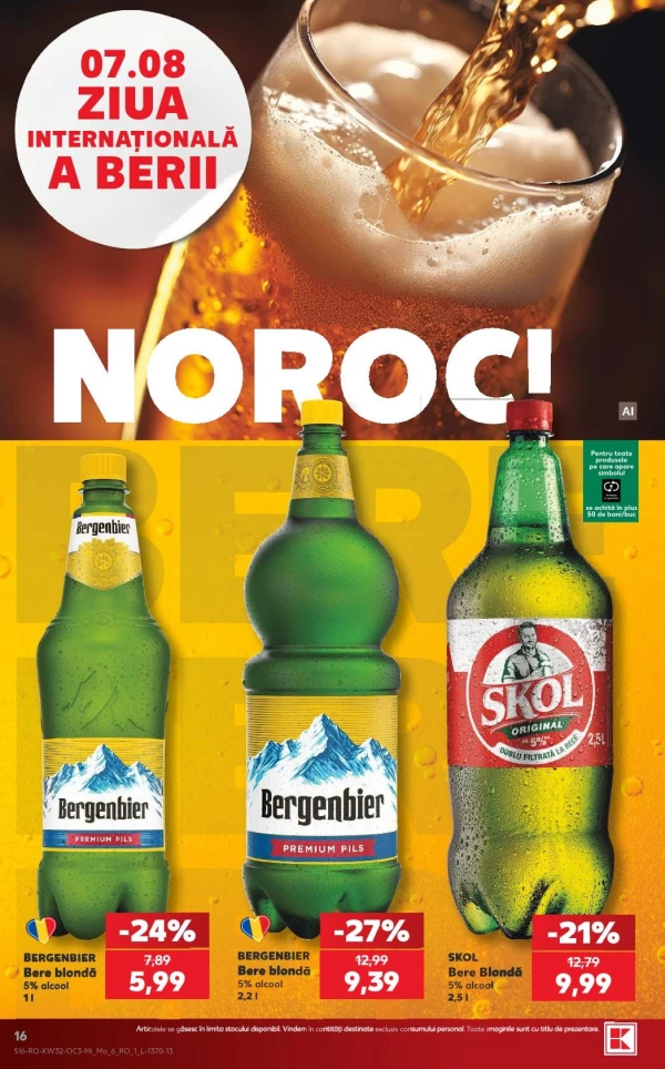 Catalog Kaufland - Catalogul tematic, pagina 16: reduceri și oferte 05 - 11 august 2026